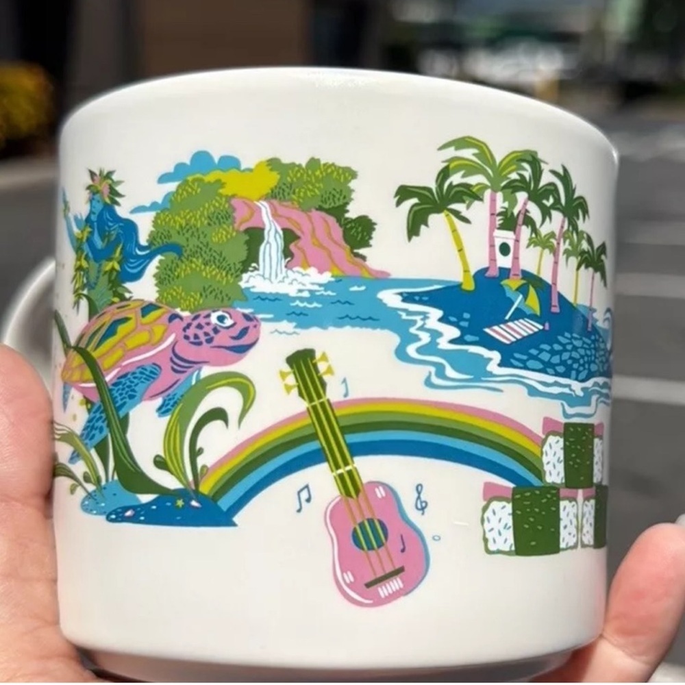 2024 NEW Starbucks Discovery Series Hawaii Exclusive Coffee Tea Mug Cup NIB - Picture 2 of 8